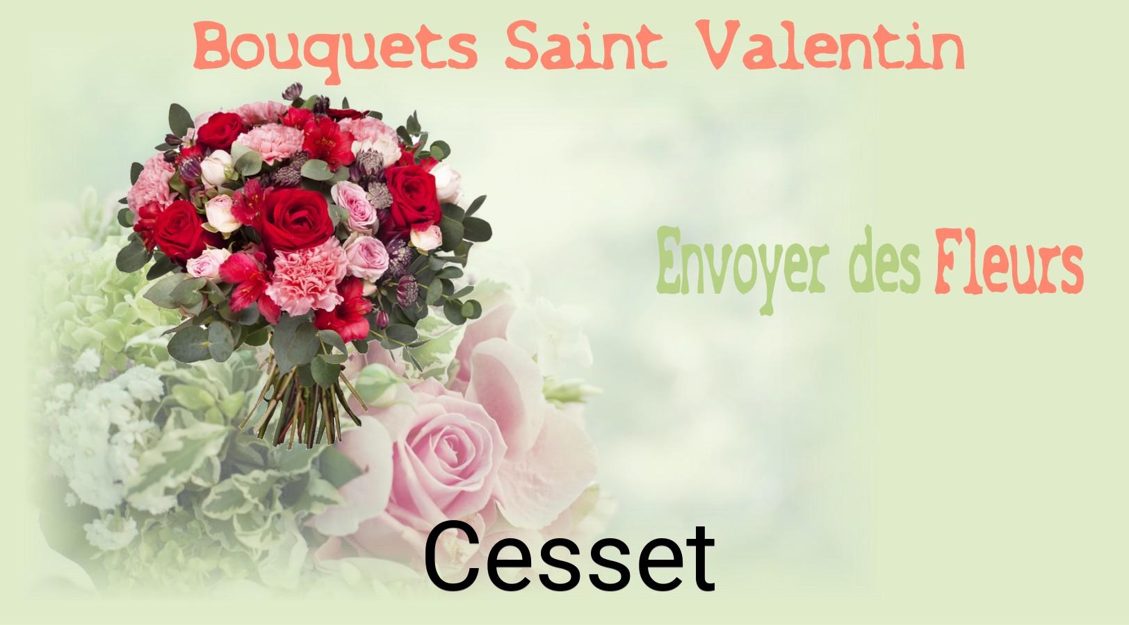 Roses de Saint-Valentin livrées à Cesset